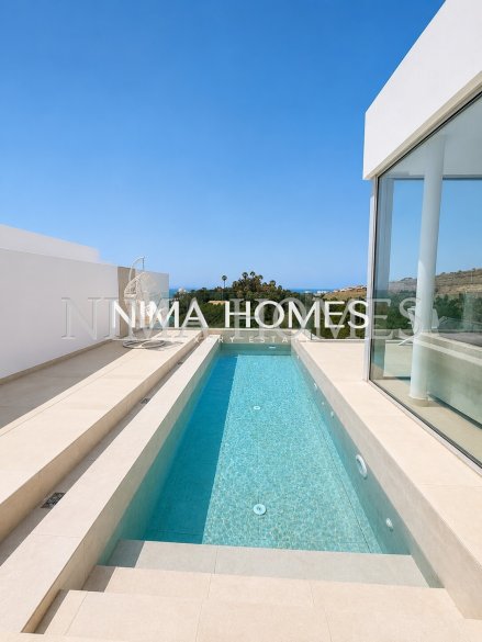 Tenerife South: Exclusively luxurious, newly completed villa with a private pool and spectacular views of the Atlantic